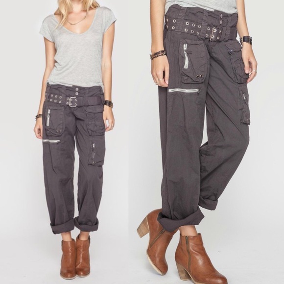 Pete Greta Poplin Cargo Pants 